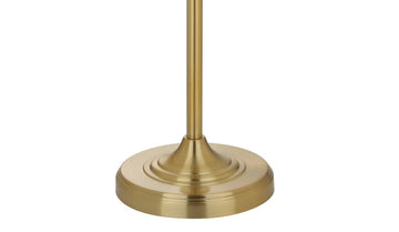 Evelyn 60" Crystal / Metal LED Floor Lamp - JONATHAN Y